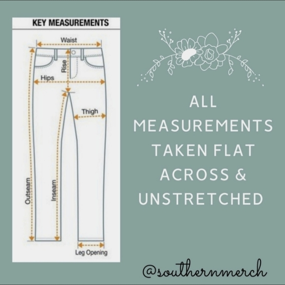 Jean Size Conversion Chart     (Do Not Purchase) - Picture 3 of 4